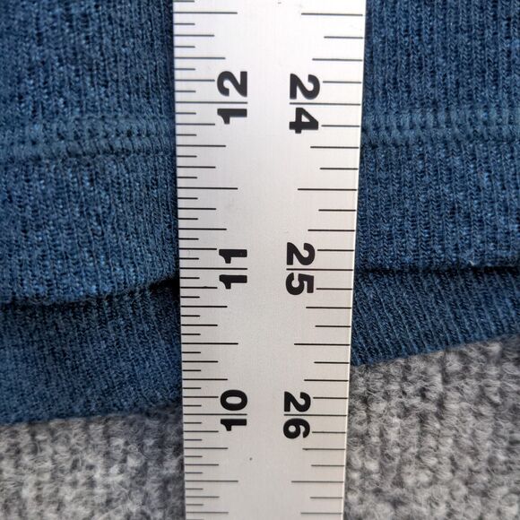 Timberland Outdoor Performance Sweater Men's Blue Small Polyester Wool Blend - Picture 11 of 12